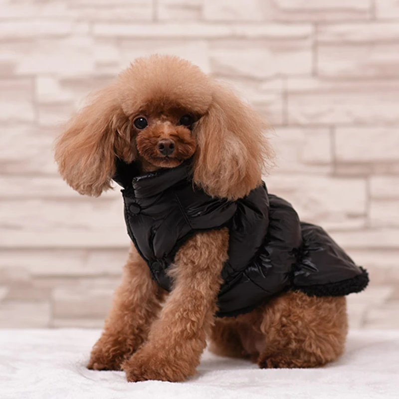 Повседневная одежда для домашних животных; жилет для домашних животных; Одежда для собак; теплая пуховая хлопковая куртка