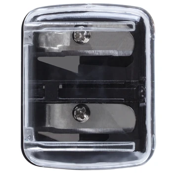

Precision Cosmetic Pencil Sharpener for Eyebrow Eyeliner 2 Holes