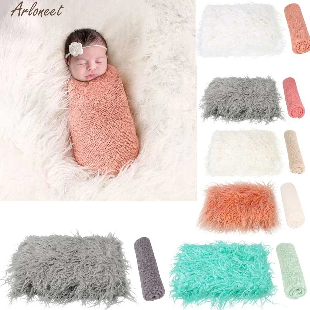 newborn swaddle and headband
