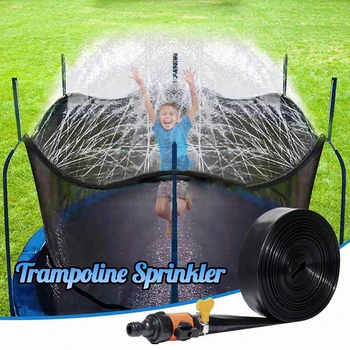 

Trampoline Waterpark Sprinkler Outdoor Summer Toys For Kids Trampoline Water Park Accessories Spray for Kids Fun Backyard