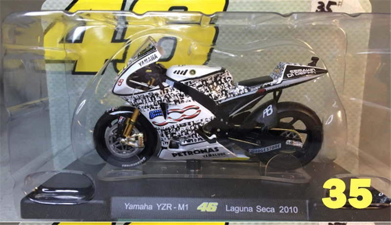 1:18 Apulia Yamaha Honda 11 см литье под давлением сплав мотоцикла статический дисплей модели автомобилей вентиляторы Favorit коллекция детей Рождественский подарок - Цвет: 35