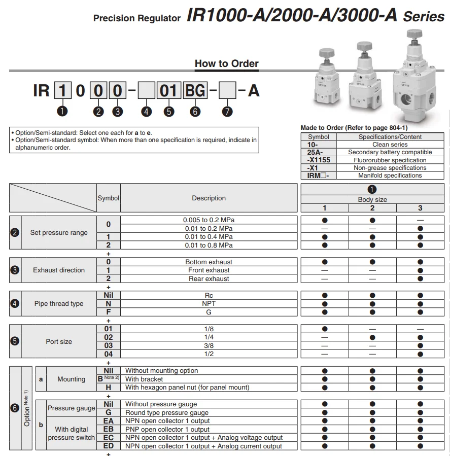 ИК-излучения SMC IR2000-02 IR2010-02 IR2020-02 BG сеялка точного высева пневматическая регулирующий клапан