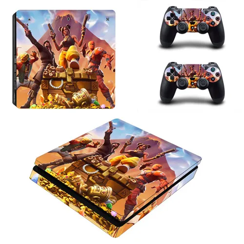 Другое НОВАЯ тонкая наклейка для PS4, Виниловая наклейка для консоли Playstation 4 и 2 контроллера PS4, тонкая наклейка s - Цвет: Другое