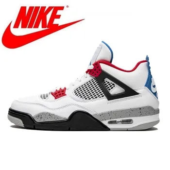 

Nike Air Jordan 4 SE What the 4 GS Women's Basketball Shoes Original High-top Comfortable Sports breathable Sneakers 408452-146