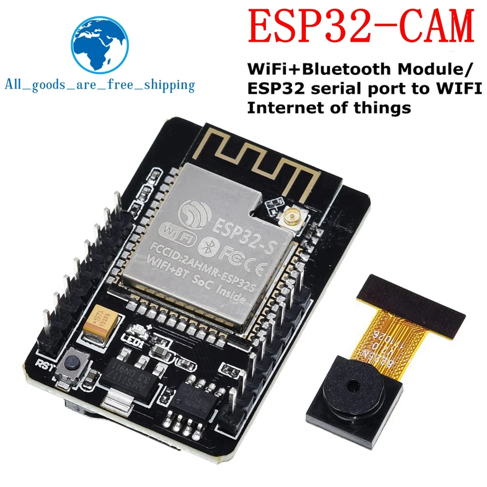 ESP32-CAM модуль камеры ESP32 с модулем OV2640 2MP для Arduino Wi-Fi + Bluetooth макетная плата |