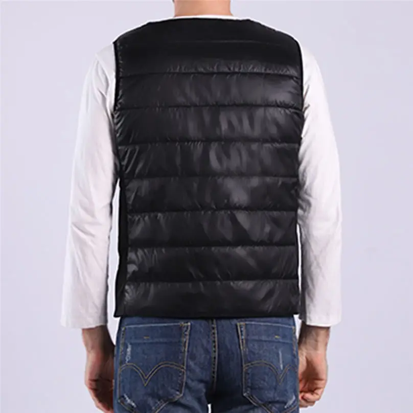 New Women Men Coat Smart Phone Bluetooth Connection Temperature Control Heating Sleeveless Vest Blouse 4N04 (11)