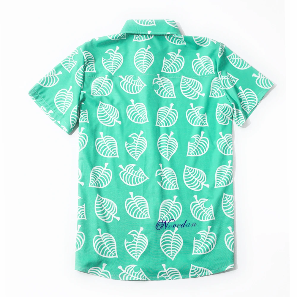 Animal Crossing New Horizons Leaf Tom Nook Cosplay Shirt Men Women Anime Gaming T-shirt Short Sleeve Costume T Shirt Adult Kids Animal Crossing New Horizons Leaf Tom Nook Cosplay Shirt Men Women Anime Gaming T-shirt Short Sleeve Costume T Shirt Adult Kids