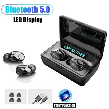 

MEUYAG TWS Bluetooth 5.0 Earphones Wireless Headsets Ear-Hook Stereo Waterproof Sports Headsets For iPhone Android Smart Phone