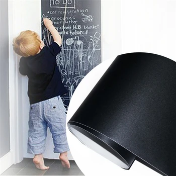 

Blackboard Stickers Vinyl Chalkboard Wall Sticker Removable Adhesive Decal Memo Mural for Children Rooms Paint Learning Office