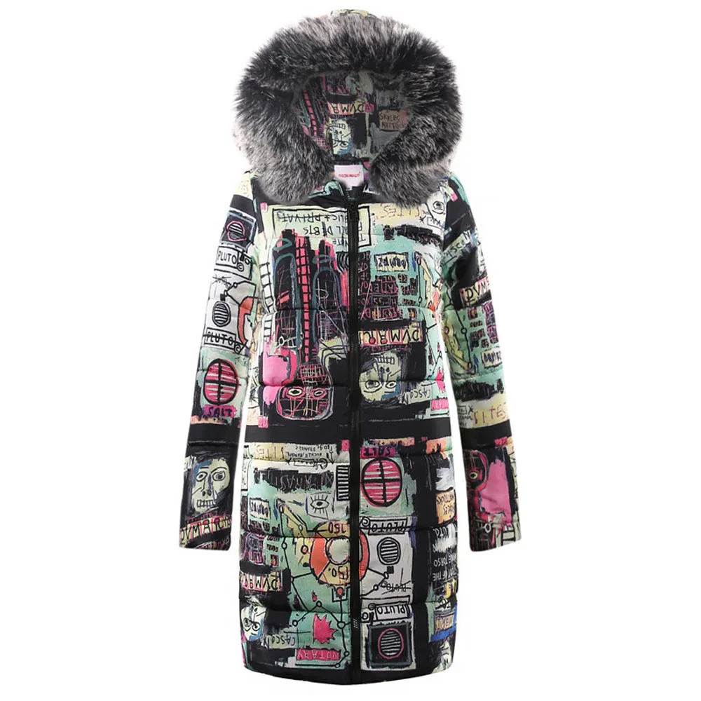 New Winter Jacket Women Cotton Parka Casual Thicker Coat Ultra Light Down Coat Zippers Long Fashion Warm Female Outwear 111#4