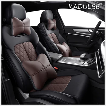 

KADULEE Custom Leather car seat covers For LINCOLN Navigator MKZ MKC MKX MKT CONTINENTAI Automobiles Seat Covers