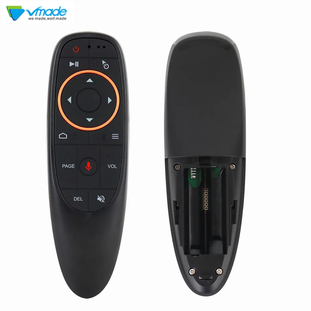 

Vmade 2.4G Wireless Voice Flying Squirrel IR TV Remote Control G10 G20 G30 3 Model For Smart TV Android H96 X96 HTPC Projector