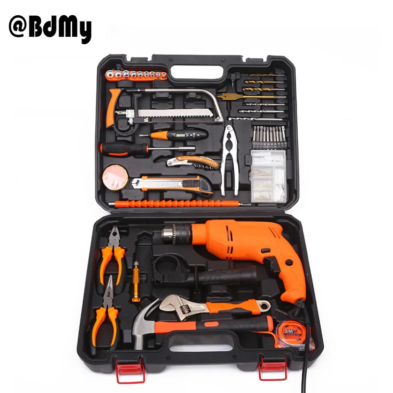 

Hand Drill Multifunctional Household Electric Drill Industrial Pistol Drill Electric Screw Drill 220V101 Set