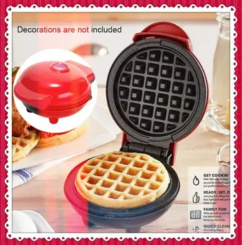 

Multifunction Non-Stick Waffle Maker Electric Machine Doughnut Iron Press Dessert Cake Oven Eggette Machine Breakfast Baking Pan