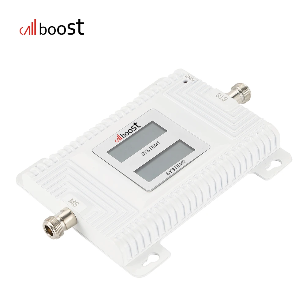 70dB Сотовая связь Усилитель 2G 3G 4G двухдиапазонный усилитель сигнала GSM 900 МГц LTE 1800