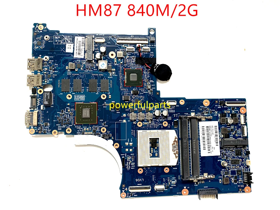 100% NEW For HP ENVY 17-J motherboard with 840M graphic 2G HM87 PN: 773370-601 773370-501 773370-001 6050A2549801-MB-A02 best budget gaming pc motherboard Motherboards
