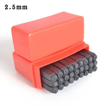 

27x/Set Alloy Streel Alphabet Letters Punch Stamping Pressing Crafts Tool Supply