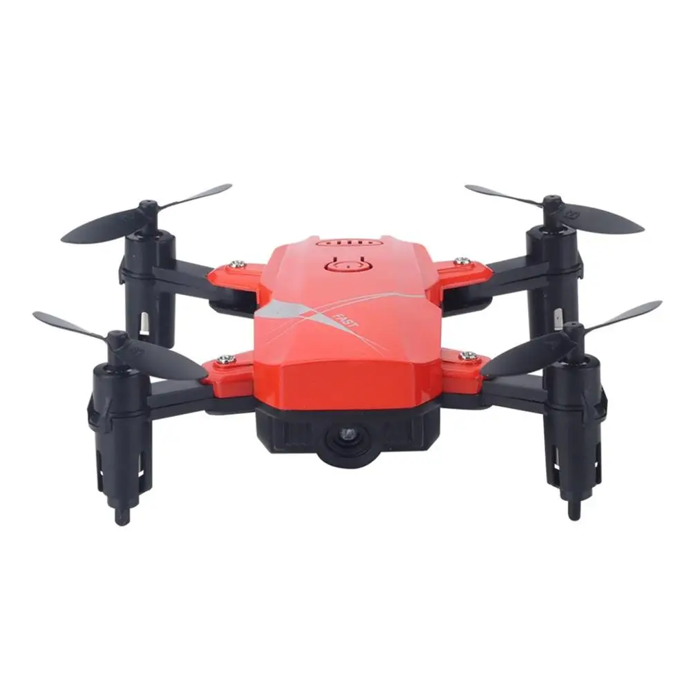 Красный LF602 Mini RC 2.4G Foldable RC Quadcopter Drone Aircraft with Altitude Hold One Key Return Headless Mode 3D Flips Gift - Цвет: Красный