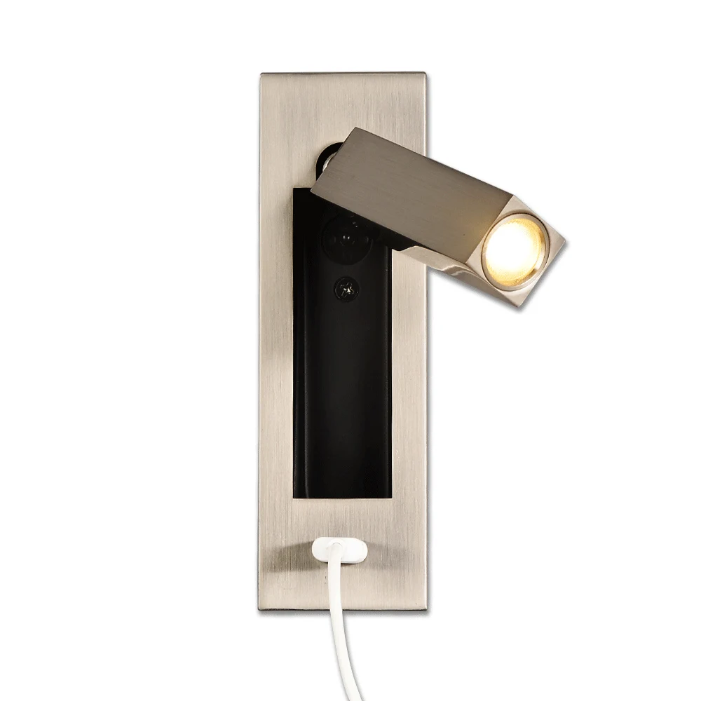 Настенный светильник Zerouno для спальни 5 в пост. Тока|Комнатные настенные LED -лампы|