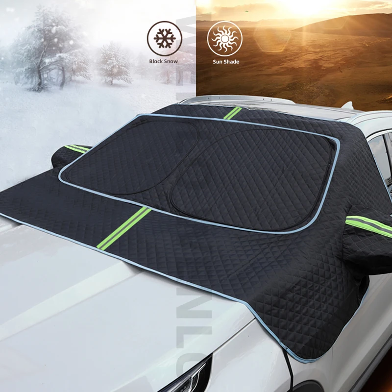 

For Suzuki Jimny SX4 Grand Vitara S-CROSS Swift sport SOLIO Hustler Car Front Windscreen Windshield Sun Shade Snow Ice Cover