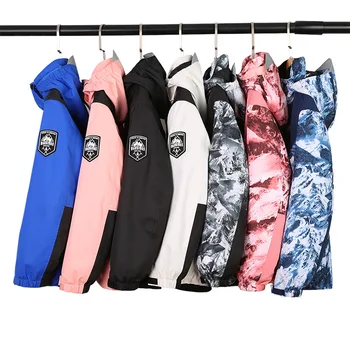 

Spolandi Outdoor CHILDREN'S Jacket Three-in-One BOY'S Girls Deconstructable Two-Piece Ski Suit for Children