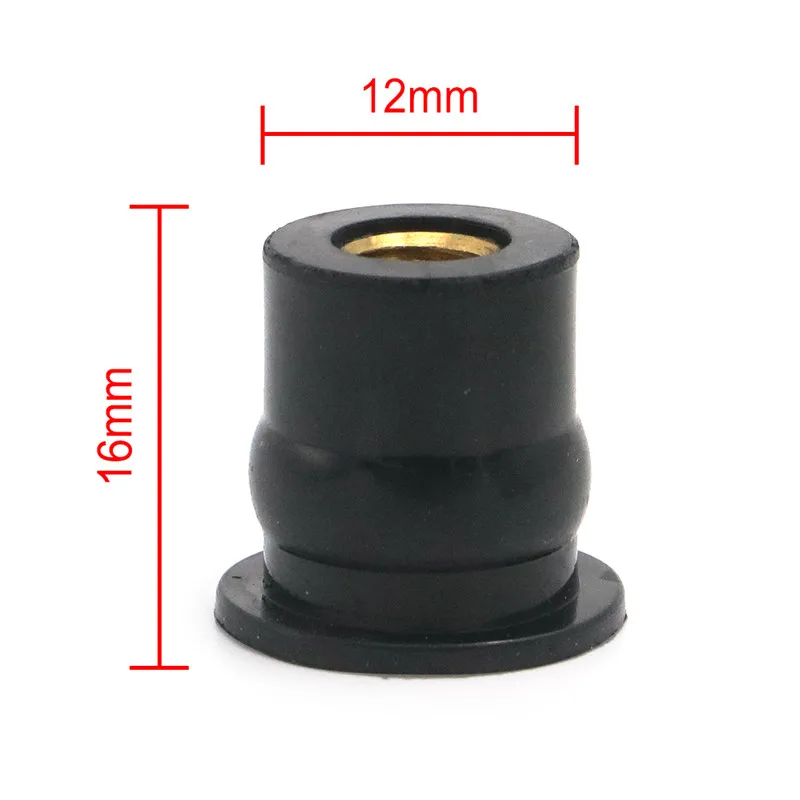 LY006-Nut-M6 尺寸图