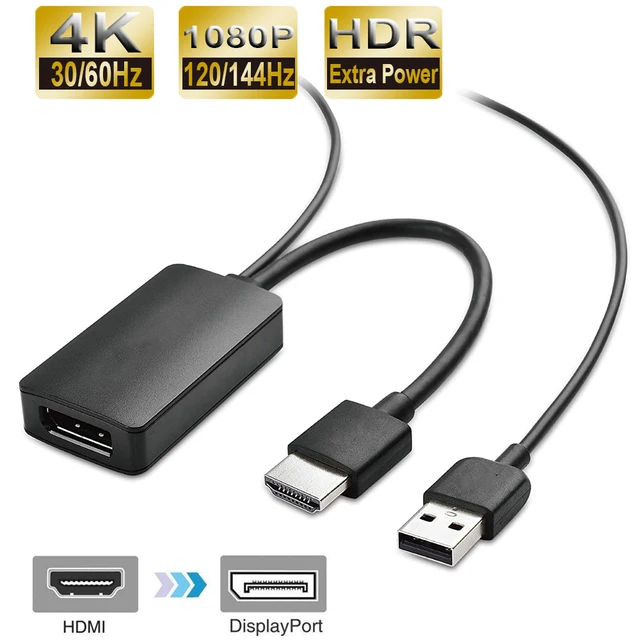 DP Kabel Konverter 1080P 144Hz HDMI 