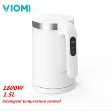 Умный термостат VIOMI с защитой от обжига, бытовой электрический чайник из нержавеющей стали 304
