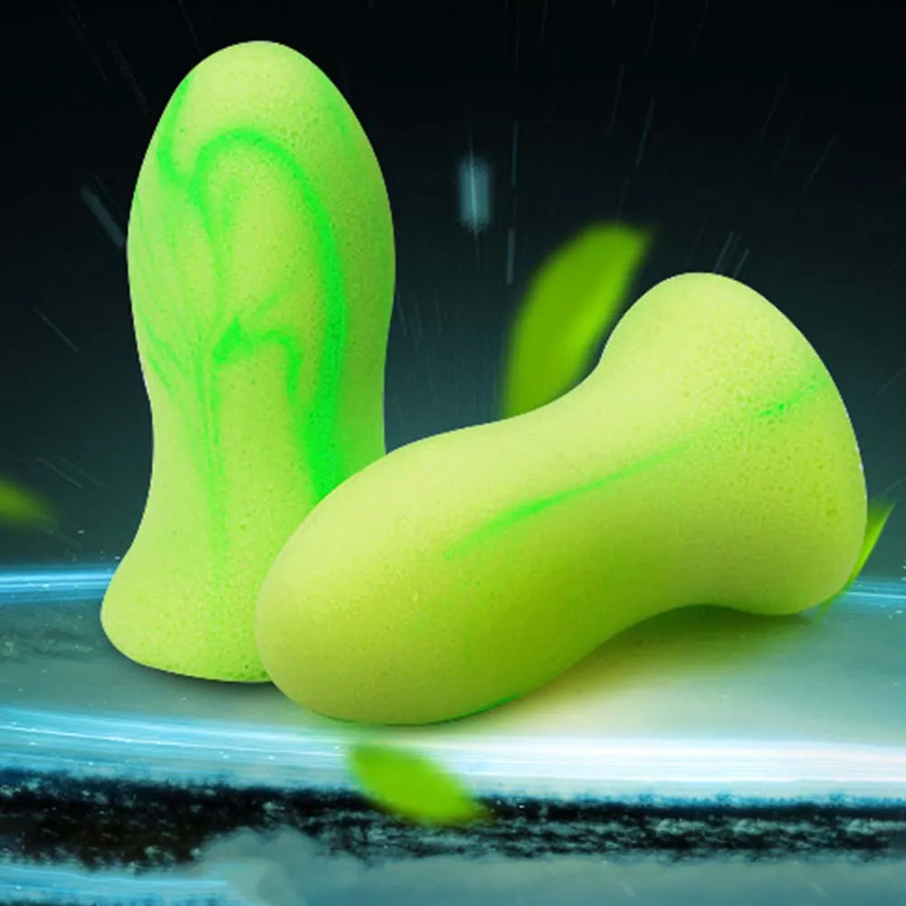 Sleeping Ear Plugs Noise Reduction Sound Insulation Soft Foam Earplugs For Sleep Anti-noise Travel Learn Workplace Aid | Безопасность и