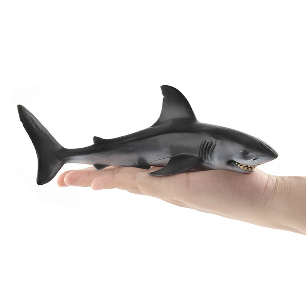 Original Ocean Sealife Animals Sets Simulation Shark Marine Animal PVC Model Figurine Table Ornament Education Toy children gift