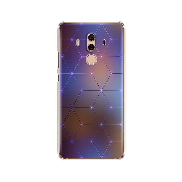 TPU Case For Huawei Mate 10 lite Printing Drawing silicon Phone Cases Cover For Huawei Mate 10 pro coque for mate 10