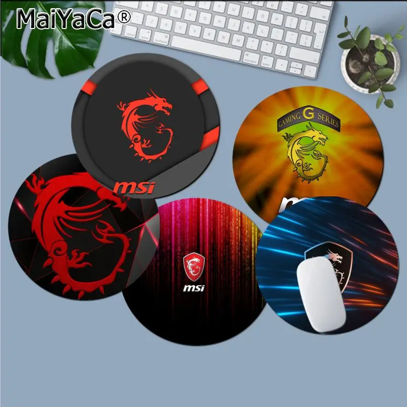 Maiyaca Di Alta Qualità Msi Gamer Speed Mouse Retail Small Rubber Mousepad Antiscivolo Laptop Pc Mouse Pad Mat Gaming Mousepad