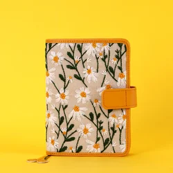 Couverture en tissu à fleurs pour filles, nouveau, mode japonaise, pour livre en papier ajusté Standard A6, mignon, Agenda, cadeau, été, 2021 