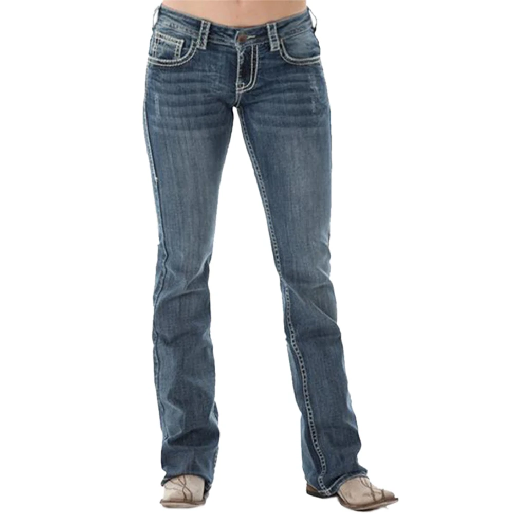 Pocket Jeans Women Denim Pants Ladies Jeggings Stretchy Jeans Female Casual  Long Trousers Women Clothing Plus Size 4XL|Jeans| - AliExpress