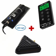 Новинка, светодиодный светильник, ротационная машинка для татуировки, ручка с T-700, тату с педалью, комплект для татуировки, поставка