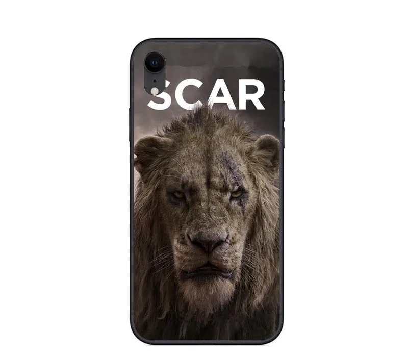 Мягкий силиконовый чехол для телефона Lion King Simba из ТПУ для Apple iPhone 8 7 6 6S Plus X XS MAX 5 5S SE XR чехол Coque Capa - Цвет: TPU