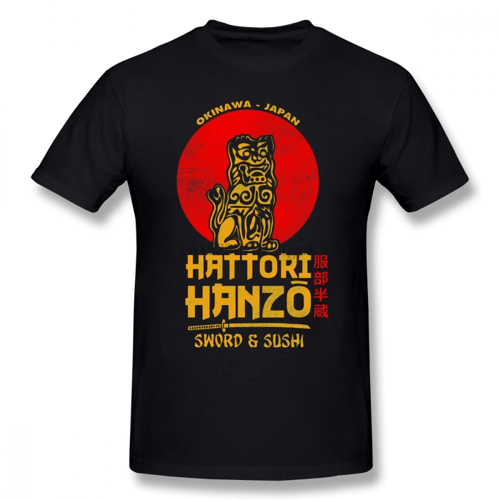 Hanzo T Shirt Hattori T-Shirt Funny Men Tee Graphic Short Sleeves 100 Percent Cotton Big Fashion Tshirt |