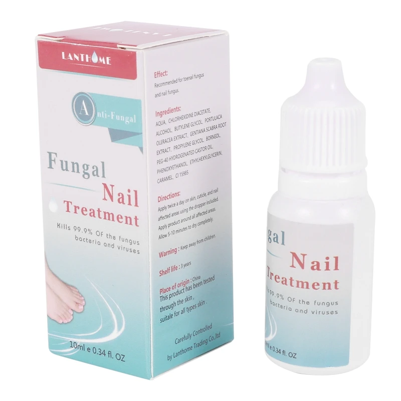 LANTHOME Fungal Liquid Nail Treatment Nail And Foot Whitening Toenail