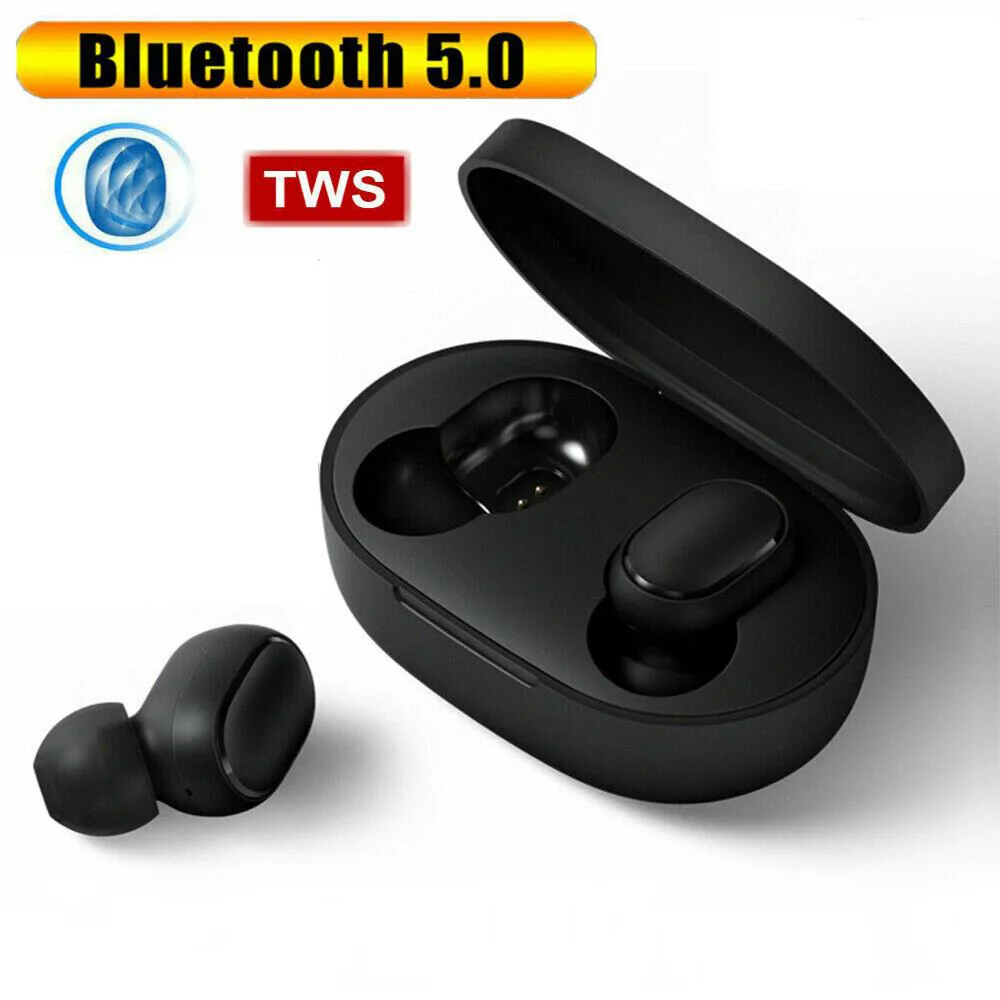 Беспроводная Bluetooth гарнитура TWS 5,0 Bluetooth наушники стерео наушники Bluetooth наушники для Xiaomi Redmi