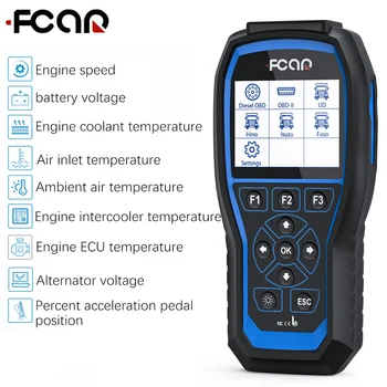 

FCAR F506 Obd2 Scanner Heavy Duty Truck Car 2 in 1 Automotive Scanner For ABS VCS EBS SRS Battery Transmission Diagnostic Tool