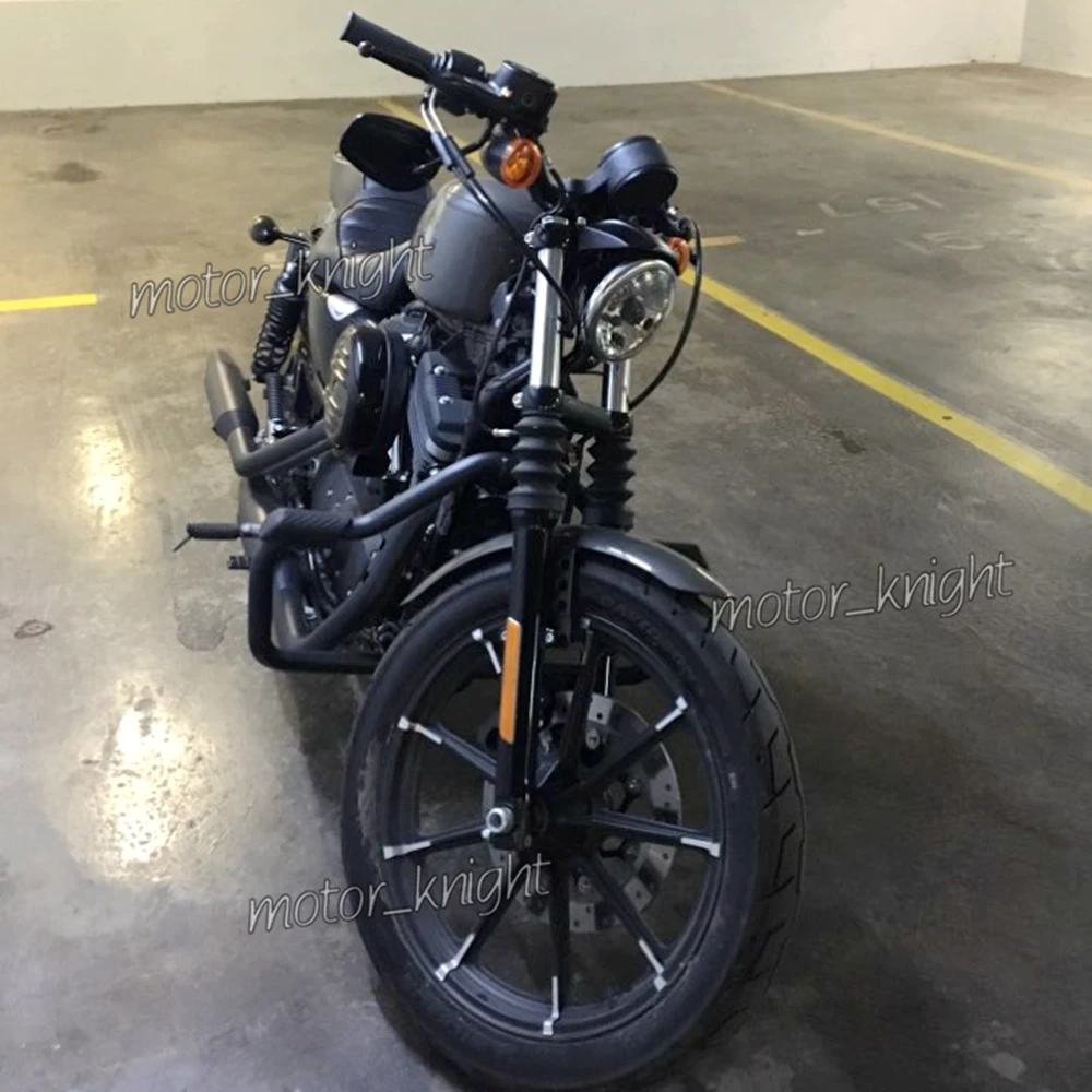 Goedkoop Motorfiets Verlengen Engine Guard Crash Bar Voor Harley HD Sportster XL 1200 883 04 19 Ijzer 883 09  19 48 XL