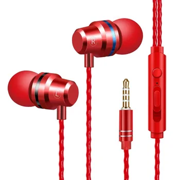 

Wired Headphones 3.5mm In-ear Sport 9D Stereo Music Earphone Earbuds With mic For IPhone Xiaomi Samsung Huawei Gaming Earphone