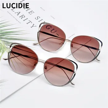 

LUCIDIE NEW DESIGN Ultralight Polarized Sunglasses Women Driving Cat Eye Style Sun Glasses Lady Goggle UV400 Vintage Eyewear
