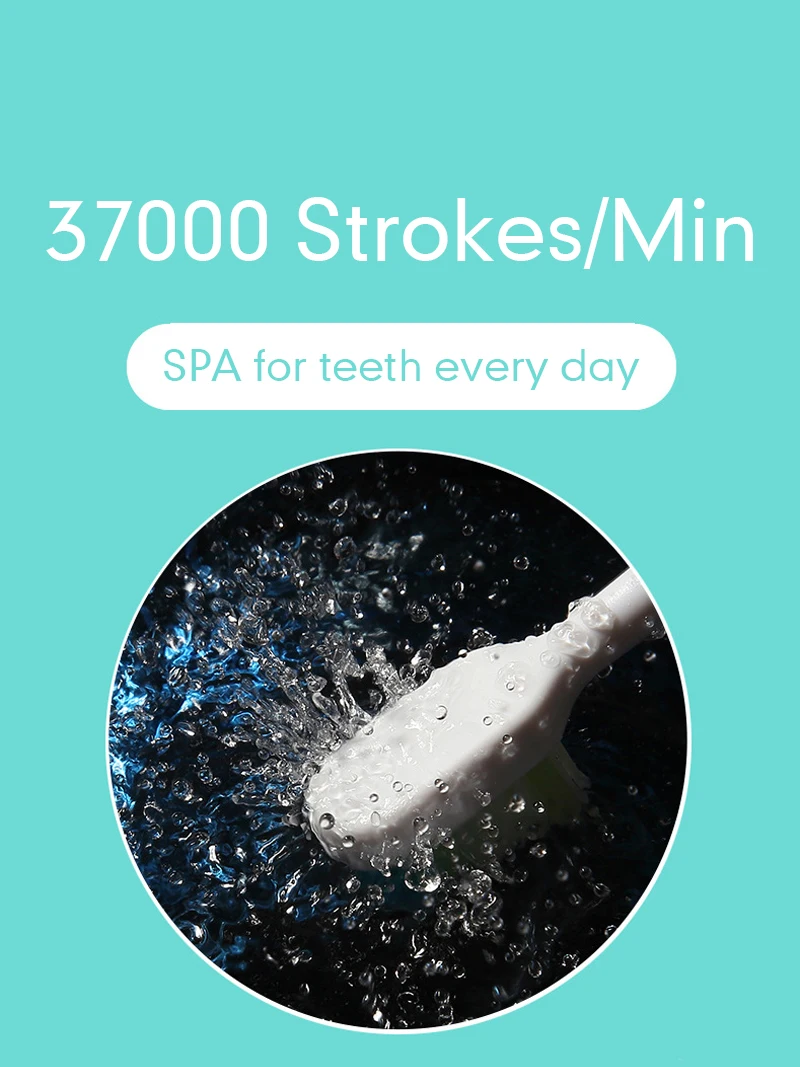 Aokitec Electric Sonic Toothbrush 50% OFF Replacement Heads Battery Automatic Waterproof Tooth Brush Deep Cleaning Oral Hygiene Aokitec Electric Sonic Toothbrush 50% OFF Replacement Heads Battery Automatic Waterproof Tooth Brush Deep Cleaning Oral Hygiene