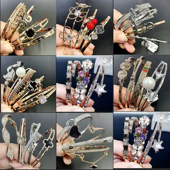

30 Pcs/lot fashion women classical alloy bracelet bangle lot jewelry bangle wholesale 200801-52