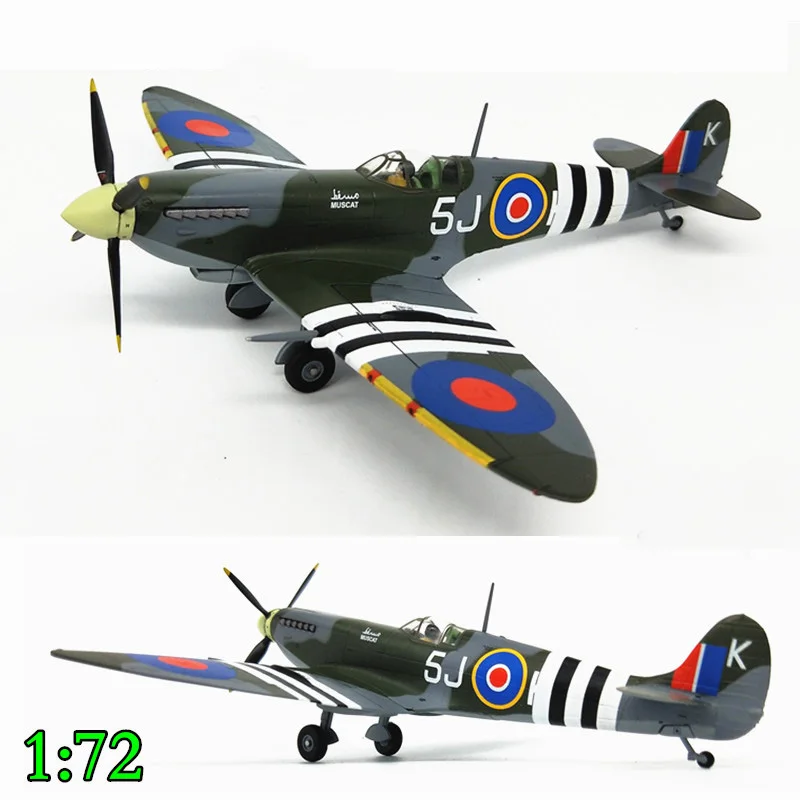 Изысканная 1:72 мировая война II британская MK.IXc NO.126TH squadron 1944 Готовая модель