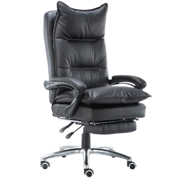

The Boss of The Study Chair Leather Office Massage Computer Chair Home Swivel Chair Chair Anchorwoman Chair
