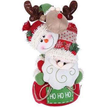 

Christmas Dolls Colorful Santa Claus Snowman Xmas Toys Creative Kids Christmas Gifts Christmas Decorations