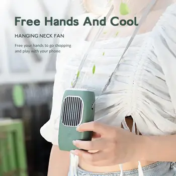 

Handheld Fan Multi-function Outdoor Sports Fan Hanging Waist Fan High Wind Hanging Neck Mini Portable Fan Summer Cooling Tool