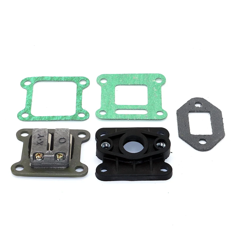 

Motocycle Reed Valve + Inlet Intake Manifold + Gaskets For 47cc 49cc Mini Moto Dirt Pocket Bike ATV Quad Go Kart Scooter